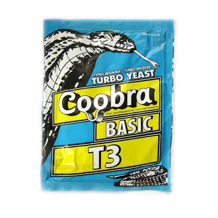 Turbo yeast alcohol "COOBRA" BASIC T3 (90 gr) в Великом Новгороде