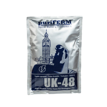 Turbo Yeast alcohol Puriferm UK-48 TURBO (128 gr) в Великом Новгороде