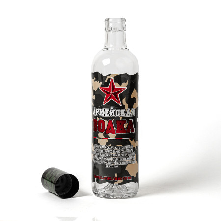Souvenir bottle "Army" 0.5 liter в Великом Новгороде