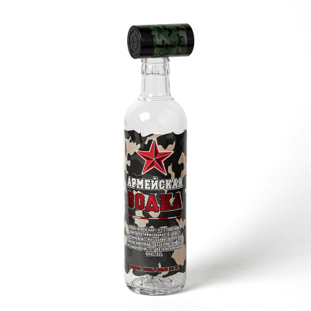 Souvenir bottle "Army" 0.5 liter в Великом Новгороде