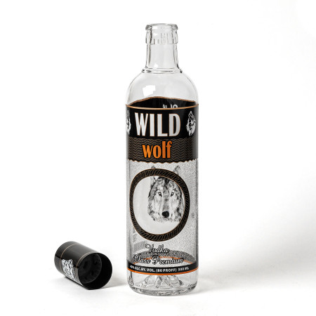 Souvenir bottle "Wolf" 0.5 liter в Великом Новгороде
